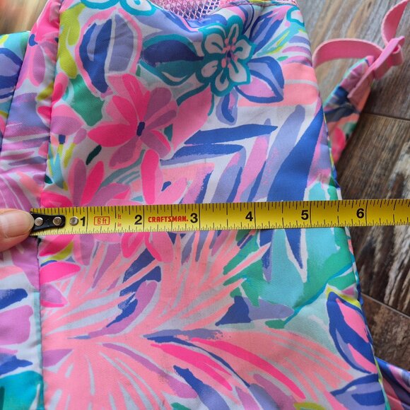 Lilly Pulitzer Bahia It’s Was All A Dream Floral Backpack *Hole/Defected* - Picture 16 of 16